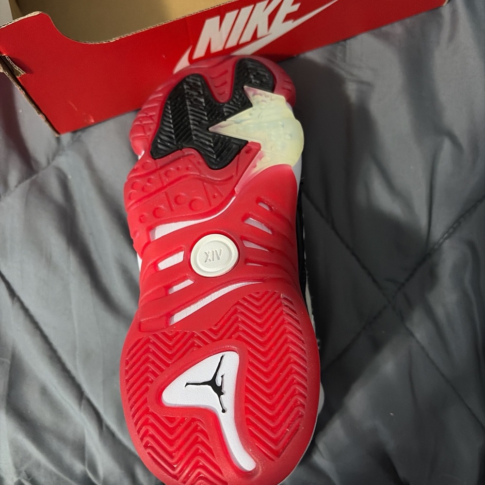 Nike Kids Red and Black Sneakers